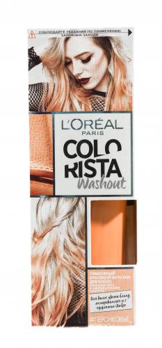 Лореаль Colorista Смываемый красящий бальзам для волос оттенок Персиковые волосы (L'Oreal Paris, Окрашивание, Colorista), фото-2