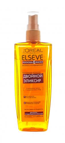 Лореаль Эликсир для волос двухфазный Роскошь 6 Масел 200 мл (L'Oreal Paris, Elseve), фото-2