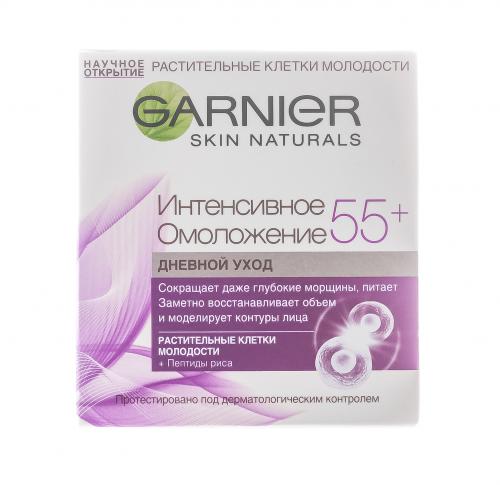 Гарньер Крем дневной Клетки Молодости Интенсивное омоложение 55+ 50мл (Garnier, Skin Naturals, Клетки молодости), фото-2