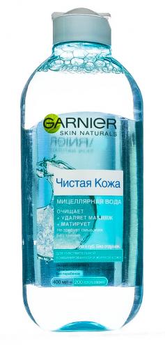 Гарньер Мицеллярная вода &quot;Чистая кожа&quot;, 400 мл (Garnier, Skin Naturals, Мицеллярная коллекция), фото-2