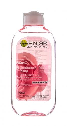 Гарньер ОСНОВНОЙ УХОД Тоник Успокаивающий для сухой и чувствительной кожи 200мл (Garnier, Skin Naturals, Основной уход), фото-2