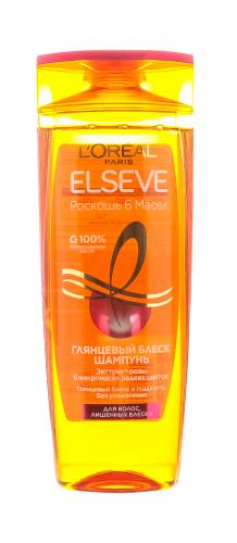 Лореаль Шампунь Elseve Роза 6 масел 400 мл (L'Oreal Paris, Elseve), фото-2