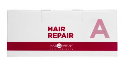 Хэир Компани Профешнл Repair Lotion &quot;A&quot; -  Восстанавливающий лосьон &quot;A&quot;, 10*10 мл (Hair Company Professional, Double Action), фото-4
