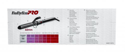 Бэбилисс Плойка 32 мм с терморегулятором Dial-A-Heat BAB2174TTE, титаново-турмалиновое покрытие (Babyliss, Плойки, Titanium Tourmaline), фото-3