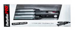 Плойка тройная 22-19-22 мм Triple Barrel Waver BAB2269TTE, титаново-турмалиновое покрытие Плойка тройная 22-19-22 мм Triple Barrel Waver BAB2269TTE, титаново-турмалиновое покрытие