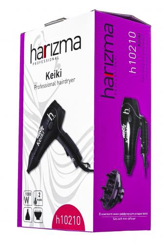 Компактный фен для волос Keiki 1000Вт (Фены профессиональные), фото-3