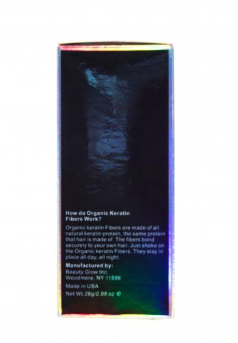 Кератиновые волокна, черные Hair Building Fibers Black, 28 г (Keratin System), фото-10