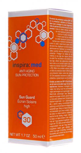 Инспира Косметикс Солнцезащитная эмульсия Sun Guard SPF 30, 50 мл (Inspira Cosmetics, Sun Line), фото-3