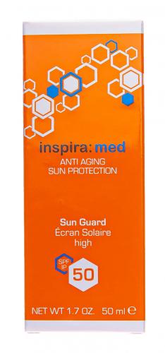 Инспира Косметикс Солнцезащитная эмульсия Sun Guard SPF 50, 50 мл (Inspira Cosmetics, Sun Line), фото-2