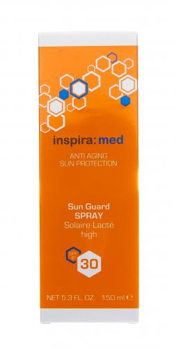 Инспира Косметикс Солнцезащитный лосьон-спрей SPF 30 Sun Guard Spray, 150 мл (Inspira Cosmetics, Inspira Med), фото-2