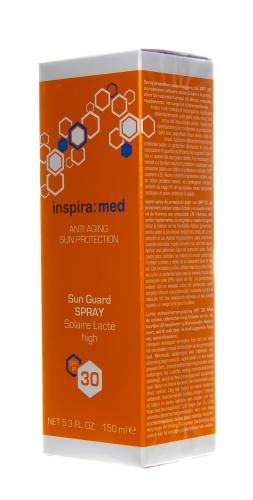 Инспира Косметикс Солнцезащитный лосьон-спрей SPF 30 Sun Guard Spray, 150 мл (Inspira Cosmetics, Inspira Med), фото-3