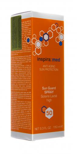 Инспира Косметикс  Солнцезащитный лосьон-спрей SPF 50 Sun Guard Spray, 150 мл (Inspira Cosmetics, Inspira Med), фото-3