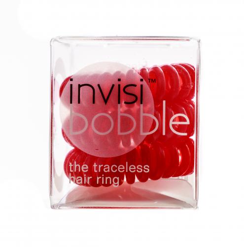 Инвизибабл Резинка для волос Raspberry Red-Малиновая радость (3 шт.) (Invisibobble, Classic), фото-3