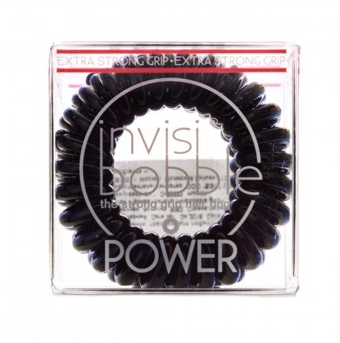 Инвизибабл Резинки для волос Power True Black 3 шт (Invisibobble, Power), фото-2