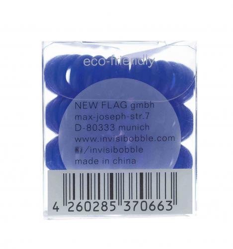 Инвизибабл Резинка-браслет для волос Navy Blue синий (Invisibobble, Classic), фото-3