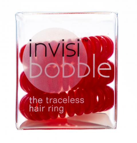 Инвизибабл Резинка-браслет для волос Raspberry Red красный (Invisibobble, Classic), фото-2
