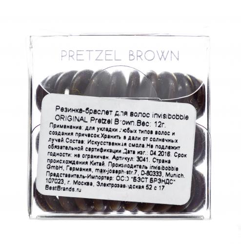 Инвизибабл Резинка-браслет для волос True Black черный (Invisibobble, Original), фото-4