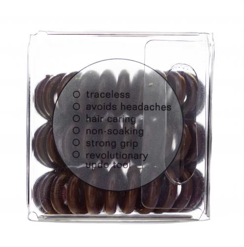 Инвизибабл Резинка-браслет для волос True Black черный (Invisibobble, Original), фото-5