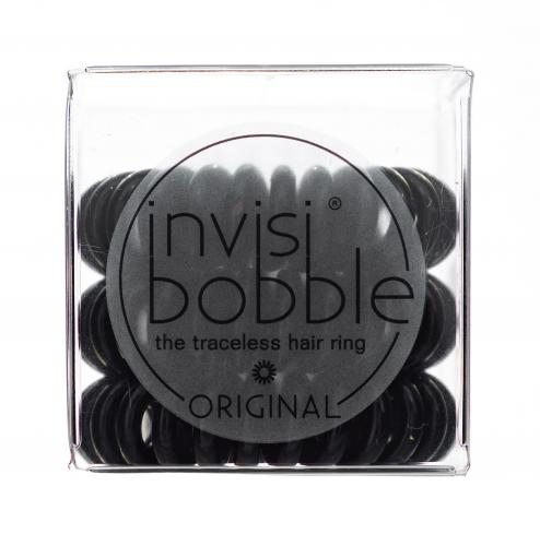 Инвизибабл Резинка-браслет для волос True Black черный (Invisibobble, Original), фото-6