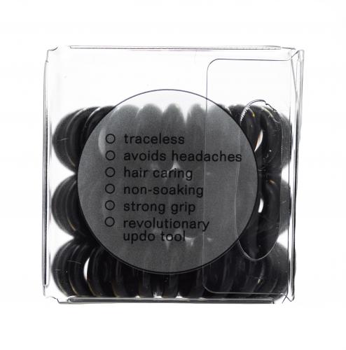 Инвизибабл Резинка-браслет для волос True Black черный (Invisibobble, Original), фото-7