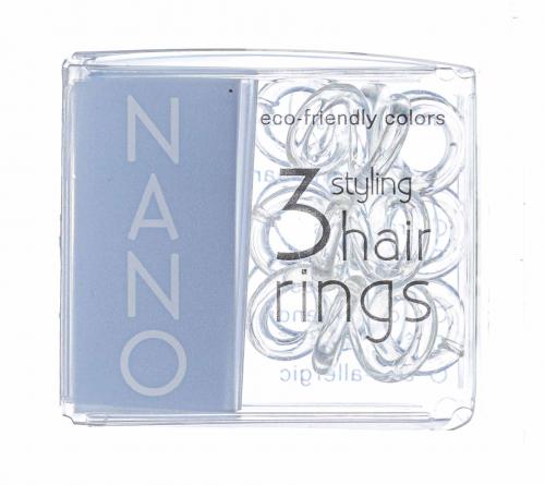 Инвизибабл Резинка для волос Nano Crystal Clear прозрачный (Invisibobble, Nano), фото-2