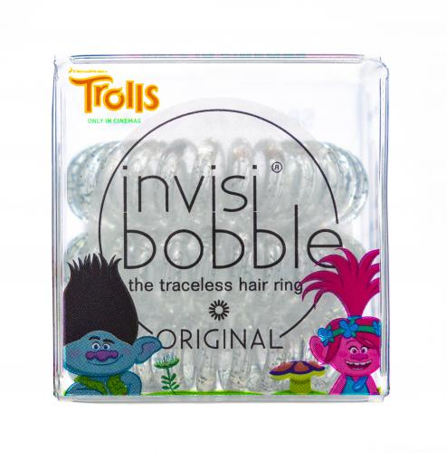 Инвизибабл Резинка-браслет для волос Trolls прозрачный (Invisibobble, Original), фото-2
