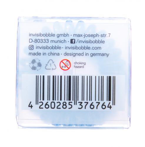 Инвизибабл Резинка-браслет для волос Unicorn Henry голубой металлик (Invisibobble, Original), фото-3