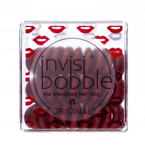 Инвизибабл Резинка-браслет для волос Marilyn Monred утонченный красный (Invisibobble, Original), фото-3