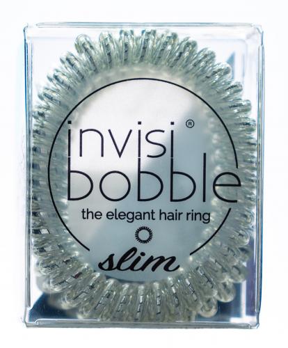 Инвизибабл Резинка-браслет для волос Crystal Clear прозрачный (Invisibobble, Slim), фото-2