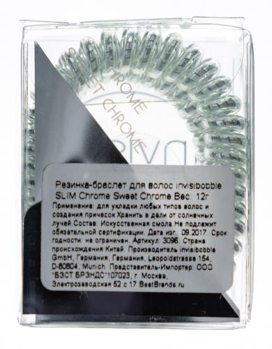Инвизибабл Резинка-браслет для волос Crystal Clear прозрачный (Invisibobble, Slim), фото-3