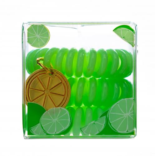 Инвизибабл Резинка-браслет для волос Lime Time лаймовый (Invisibobble, Tutti Frutti), фото-3