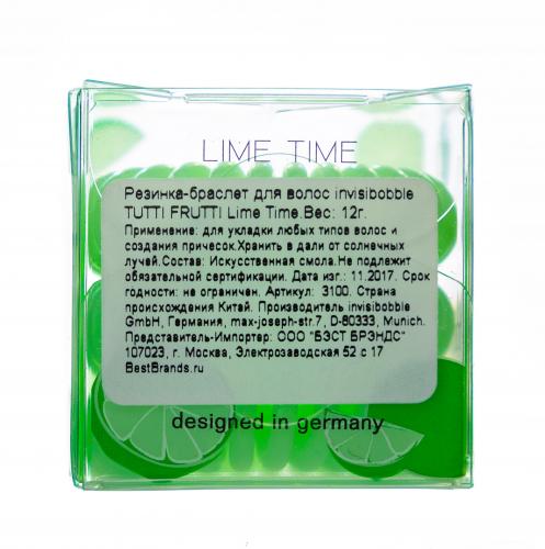 Инвизибабл Резинка-браслет для волос Lime Time лаймовый (Invisibobble, Tutti Frutti), фото-5