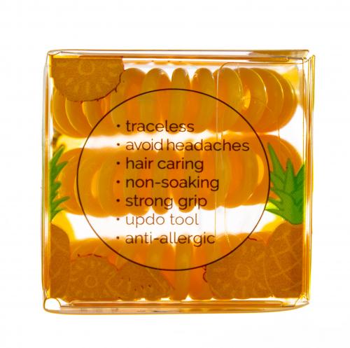 Инвизибабл Резинка-браслет для волос Pineappeal ананасовый (Invisibobble, Tutti Frutti), фото-3