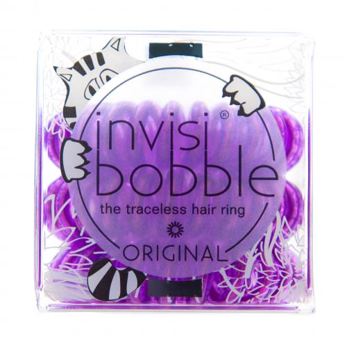 Инвизибабл Резинка для волос Nano Meow &amp; Ciao мерцающий фиолетовый (Invisibobble, Nano), фото-2