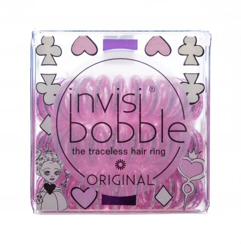 Инвизибабл Резинка-браслет для волос Princess of the Hearts искристый розовый (Invisibobble, Power), фото-2