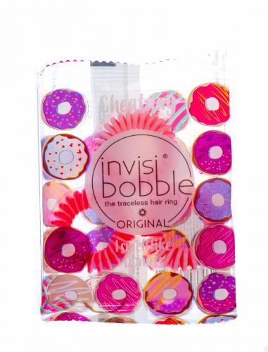 Инвизибабл Ароматизированная резинка-браслет для волос Cheat Day Donut Dream розовый (Invisibobble, Original), фото-2