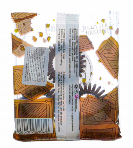 Инвизибабл Ароматизированная резинка-браслет для волос Cheat Day Crazy For Chocolate шоколадный (Invisibobble, Original), фото-3