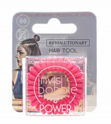 Инвизибабл Резинка-браслет для волос invisibobble POWER Pinking of you (с подвесом) розовый (Invisibobble, Power), фото-2