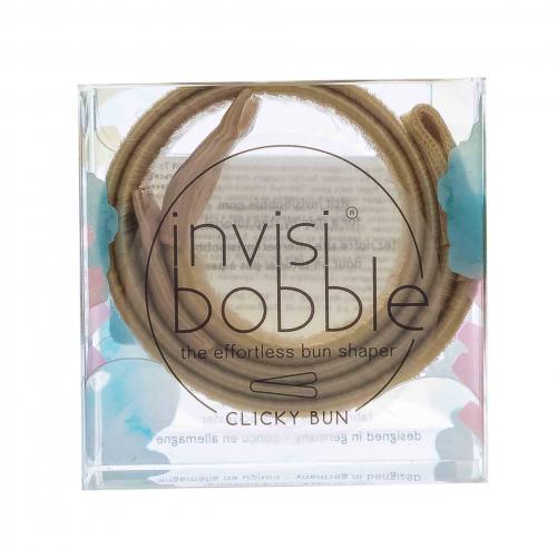 Инвизибабл Заколка Clicky Bun To Be Or Nude To Be бежевый (Invisibobble, Сlicky bun), фото-2