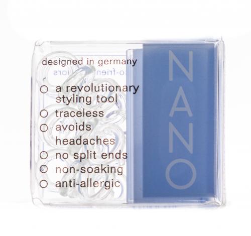 Инвизибабл Резинки для волос NANO Crystal Clear 3 шт (Invisibobble, Nano), фото-3