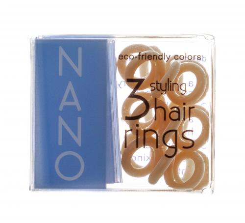 Инвизибабл Резинки для волос NANO To Be or Nude to Be 3 шт (Invisibobble, Nano), фото-3