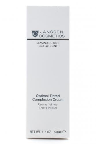 Янсен Косметикс Дневной крем «оптимал комплекс» SPF 16 с легким тонирующим эффектом 50 мл (Janssen Cosmetics, Demanding skin), фото-4