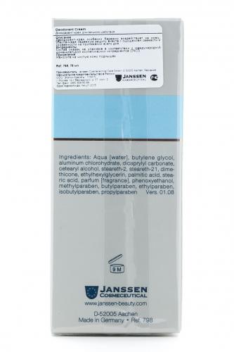 Янсен Косметикс Дезодорант-крем длительного действия 75 мл (Janssen Cosmetics, Body), фото-3