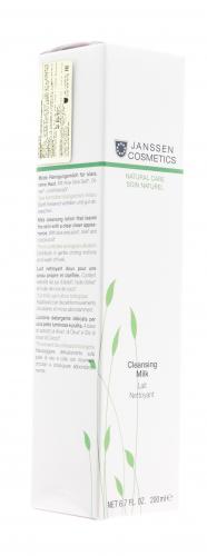 Янсен Косметикс Нежное молочко для деликатного очищения кожи 200 мл (Janssen Cosmetics, Organics), фото-3