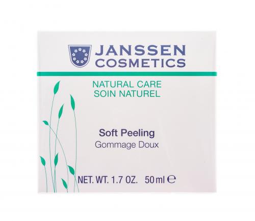 Янсен Косметикс Деликатный пилинг для очищения и выравнивания рельефа кожи 50 мл (Janssen Cosmetics, Organics), фото-3
