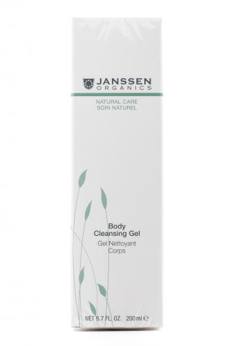Янсен Косметикс Нежный очищающий и увлажняющий гель для тела 200 мл (Janssen Cosmetics, Organics), фото-3
