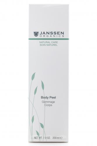 Янсен Косметикс Деликатный пилинг для выравнивания рельефа кожи тела 200 мл (Janssen Cosmetics, Organics), фото-2