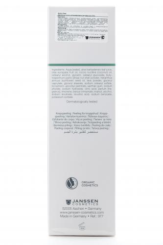 Янсен Косметикс Деликатный пилинг для выравнивания рельефа кожи тела 200 мл (Janssen Cosmetics, Organics), фото-3