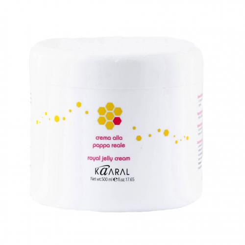 Каарал Питательная крем-маска для волос с маточным молочком Royal Jelly Cream, 500 мл (Kaaral, AAA, Keratin Color Care), фото-7