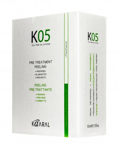 Каарал Лосьон для глубокого очищения кожи головы Pre Treatment Peeling, 50 мл (Kaaral, K05), фото-3